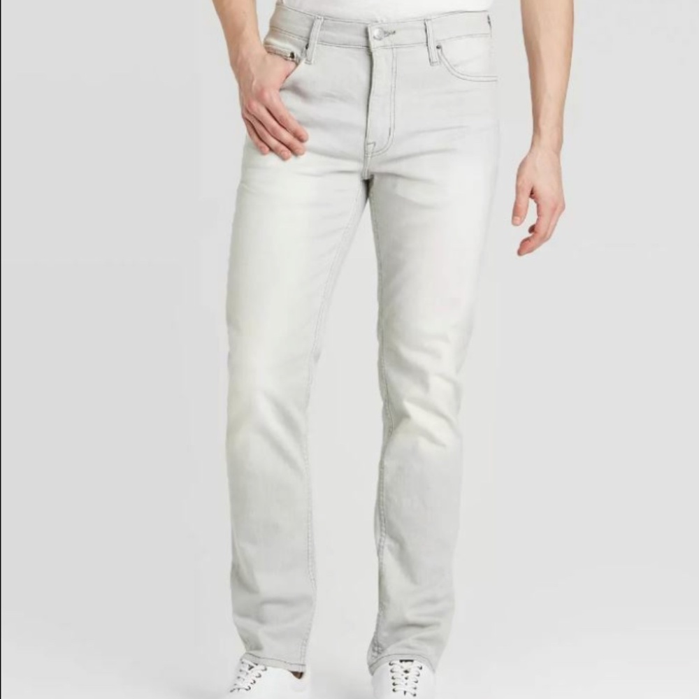 Goodfellow & Co Men's Light Gray Slim Jeans